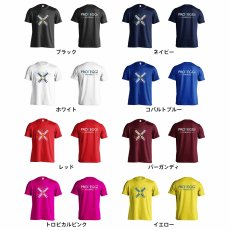 ネオンスタイルのクロスHANDBALL  Tシャツ 半袖 練習着 ドライ カラーバリエーション